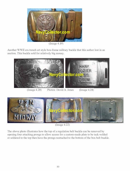 Web Belt Buckles,Unit Plaques,Lighters& Ashtrays U.S Navy Sailors' Memorabilia 